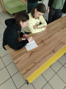 Традиционный День открытых дверей в школьной столовой.